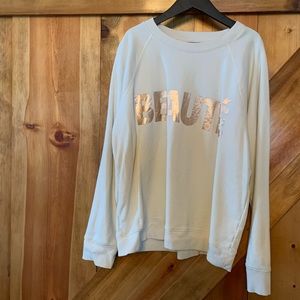J. Crew Beauty Sweatshirt